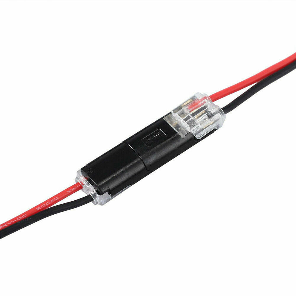 UP 30 PCS D2 Wire Cable Connectors Electrical Connectors Automotive Strip Light