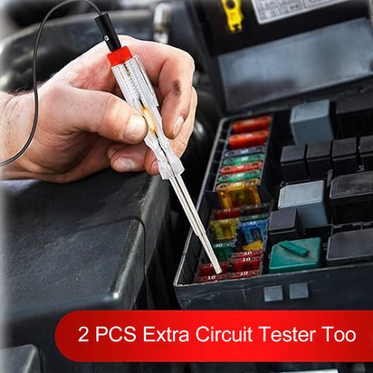 306Pcs Car Boat Truck SUV Auto Automotive Assorted Replacement Blade Fuses Standard & Mini & Low Profile Mini-2A 5A 7.5A 10A 15A 20A 25A 30A 35A with Fuse Puller Circuit Tester