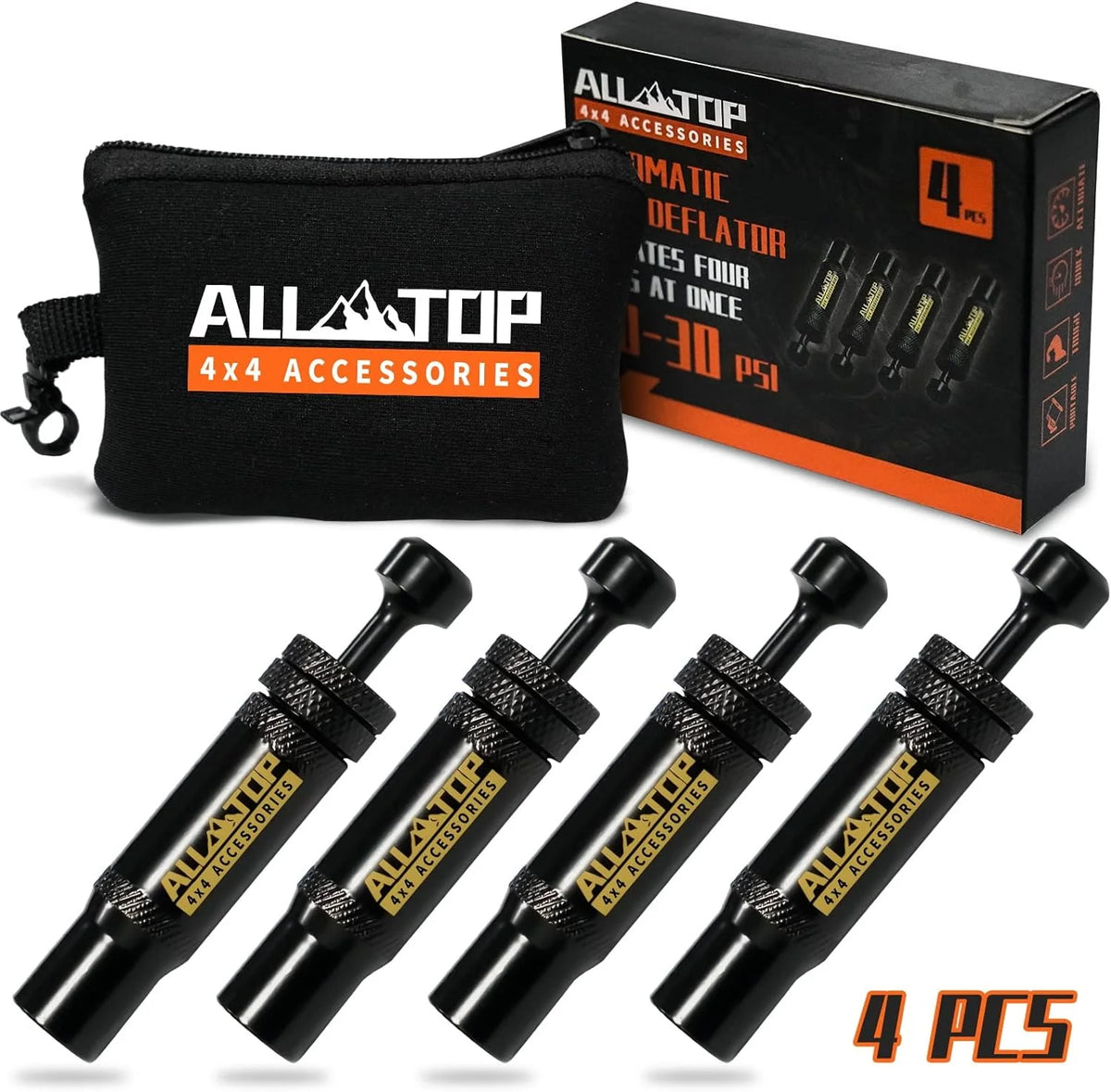 Tyre Deflator Valve Kit Auto Stop