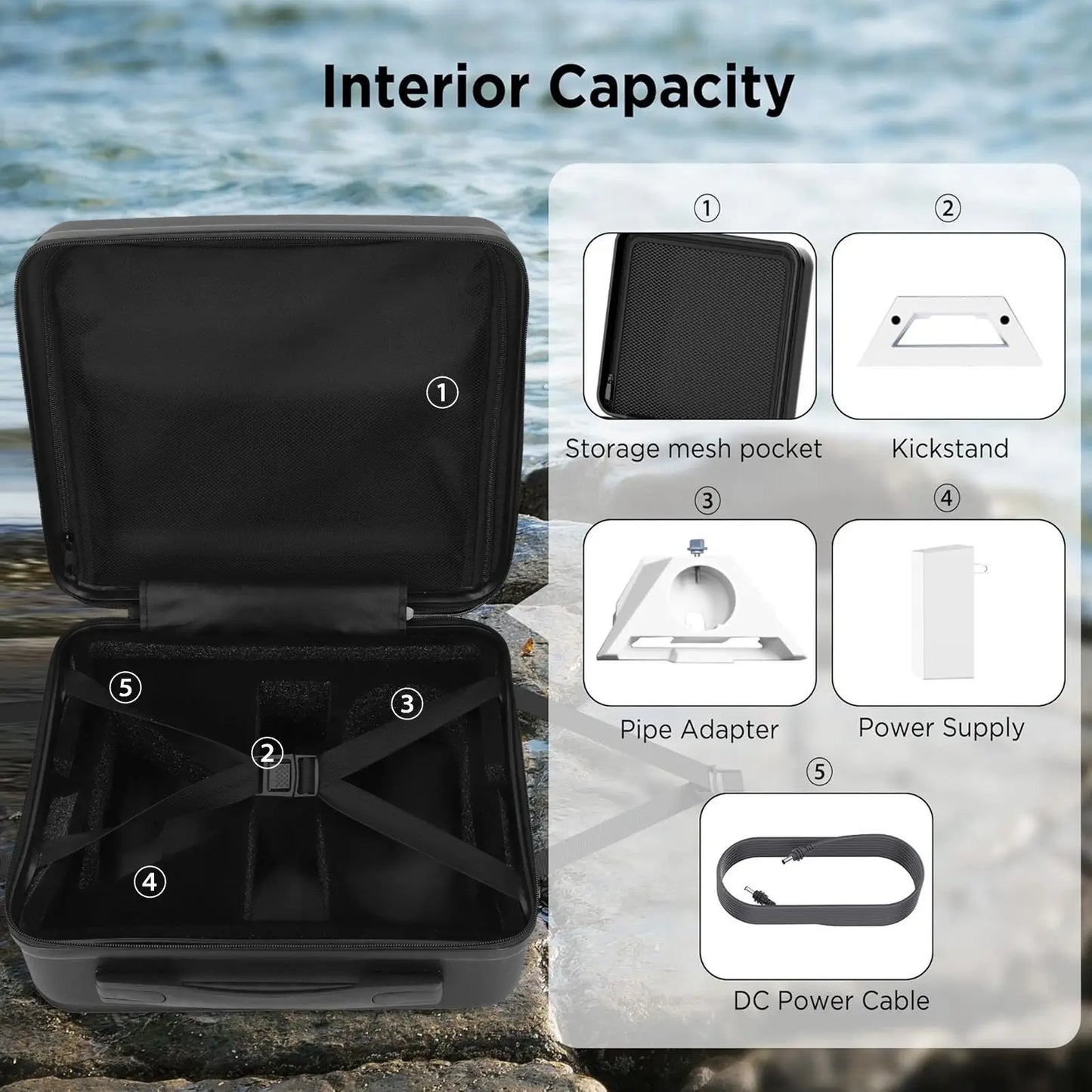 Starlink Mini Protective Travel Case