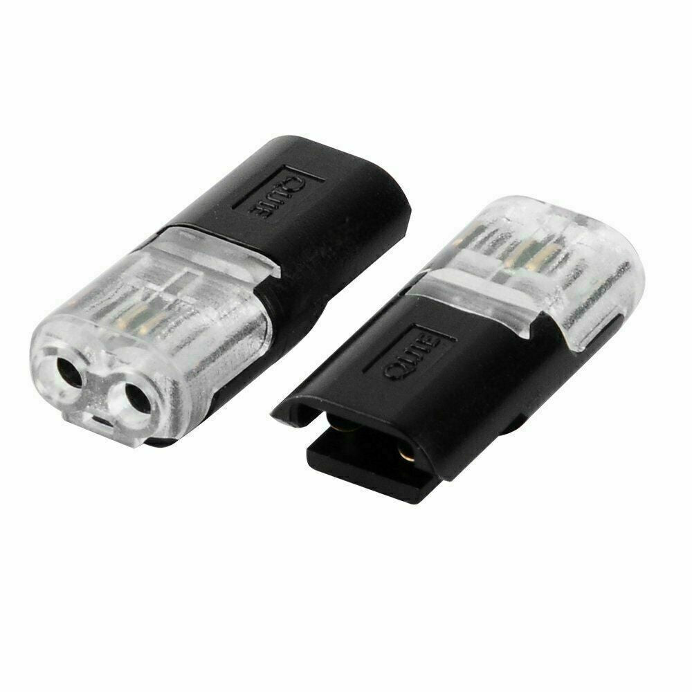 UP 30 PCS D2 Wire Cable Connectors Electrical Connectors Automotive Strip Light