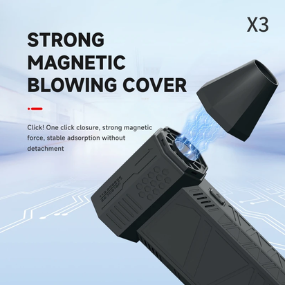 3Nd Generation X3 Violent Blower Mini Turbo Jet Fan Handheld Brushless Motor 130,000 RPM Wind Speed 52M/S Industrial Duct Fan