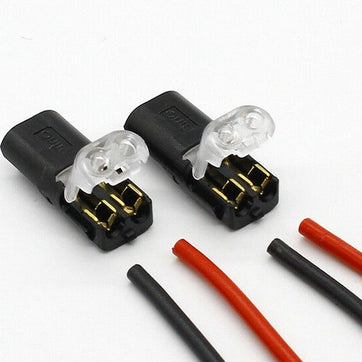 UP 30 PCS D2 Wire Cable Connectors Electrical Connectors Automotive Strip Light
